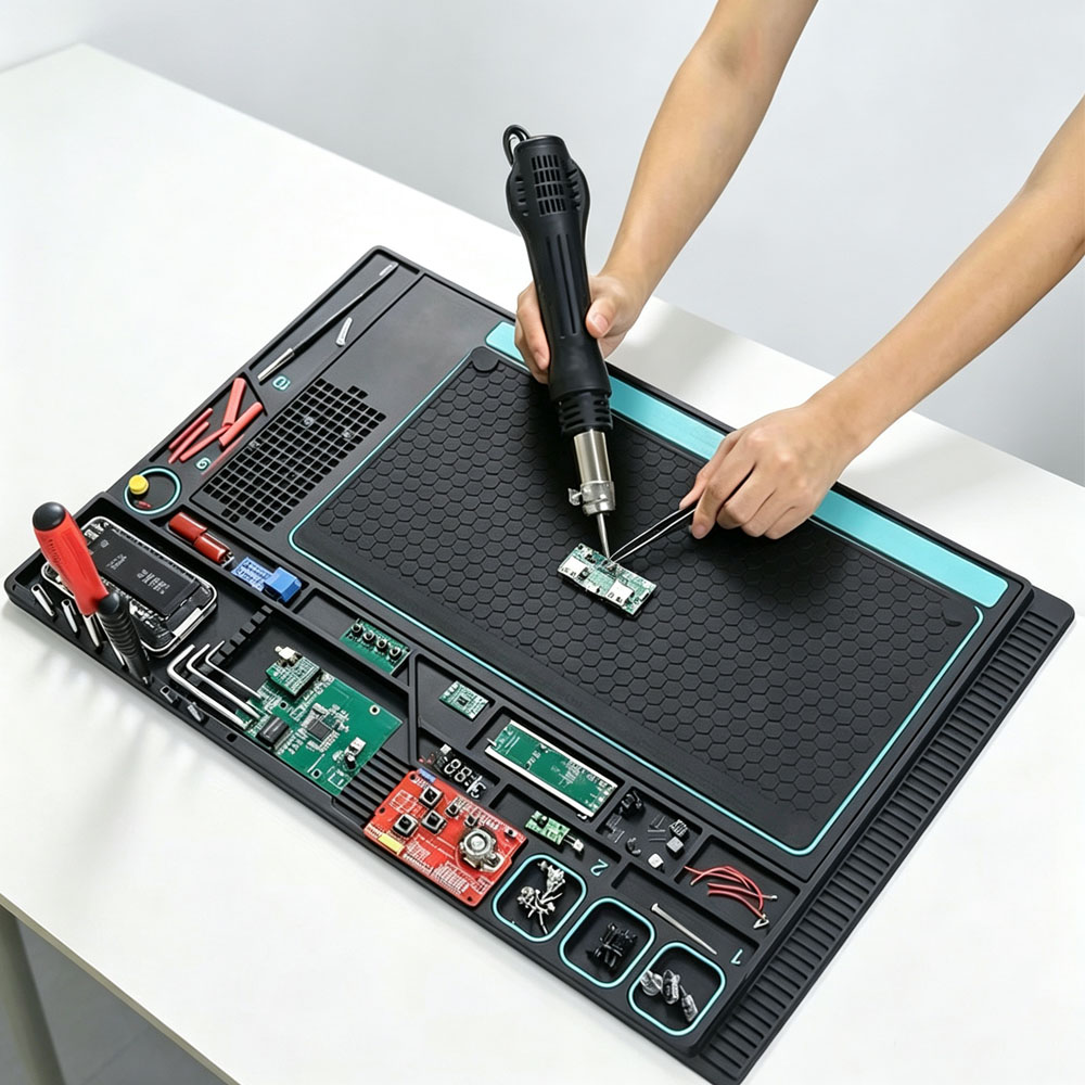 Infrared Bga Rework Station - Tapis de réparation multifonctionnel en silicone