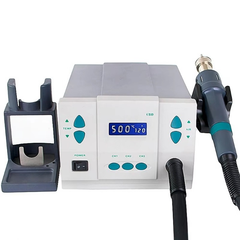 Hot Air Rework Station 861Dw - 861DW Original, pistolet thermique 1000W 220/110V,