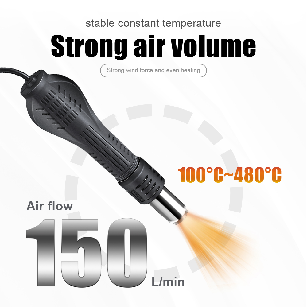 2 en 1 750W pistolet à Air cha - 2 In 1 Soldering Rework Station 750W avis et prix
